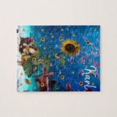 Puzzle der Sonnenblumen (Horizontal)