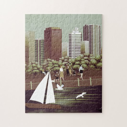 Puzzle der urbanen Landschaft (Vertikal)