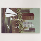 Puzzle der urbanen Landschaft (Horizontal)