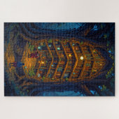 Puzzle der versteckten Baumbibliothek (Horizontal)