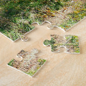 Puzzle der Waldtunnel-Fall-Baum-Ansicht (Seite)