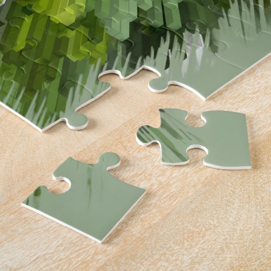 Puzzle der weißen Blume (Seite)