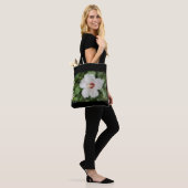 Puzzle der weißen Blume Tasche (Am Model)