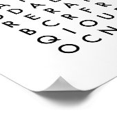 Puzzle der Wortsuche Poster (Ecke)