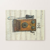 Puzzle des antiken Münztelefons (Horizontal)