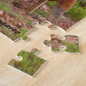 Puzzle des australischen roten Kängurus (Seite)