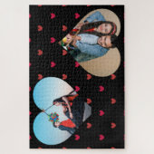 Puzzle des benutzerdefinierten Fotos Herzens Valen (Vertikal)