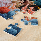 Puzzle des farbenfrohen Korallenriffs (Seite)