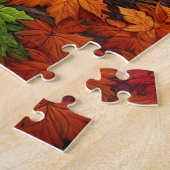 Puzzle des Herbstbären (Seite)