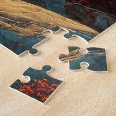 Puzzle des Herbstbären (Seite)