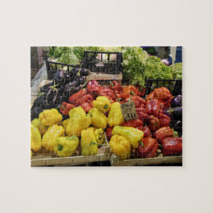 Puzzle des italienischen Lebensmittelmarktes