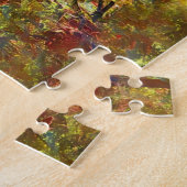 Puzzle des künstlerischen Herbstwalds (Seite)