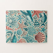 Puzzle des Meereslebens (Horizontal)