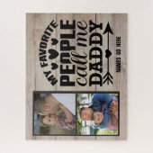 Puzzle des personalisierten Vaters (Vertikal)