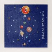 Puzzle des Sonnensystems Planets (Horizontal)