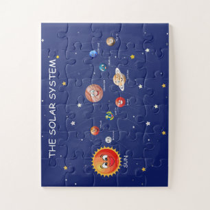 Puzzle des Sonnensystems Planets