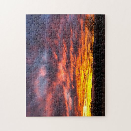 Puzzle des Sonnenuntergangs (Vertikal)