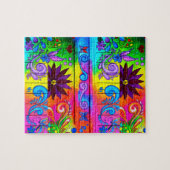 Puzzle des starken Hippie (Horizontal)