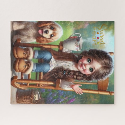 Puzzle des süßen Herzens (Horizontal)