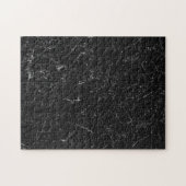 Puzzle des unmöglichen Puzzlespielschwarzmarmors (Horizontal)