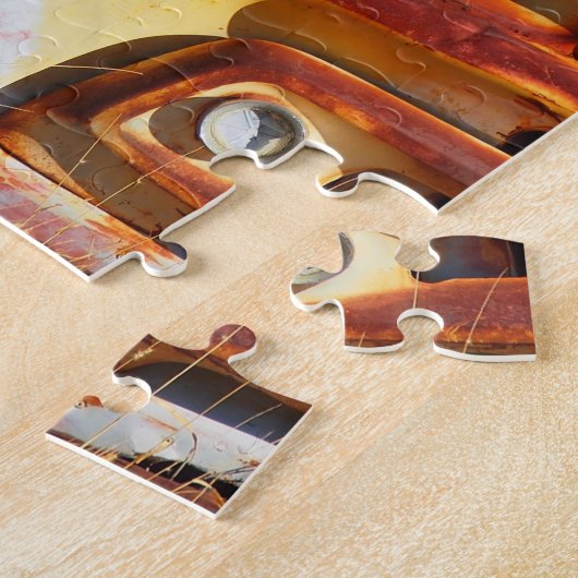 Puzzle des Vintagen Autos (Seite)