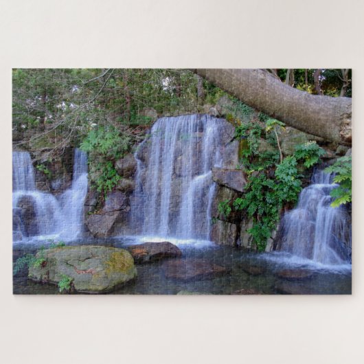 Puzzle des Waldwasserfalls (Horizontal)