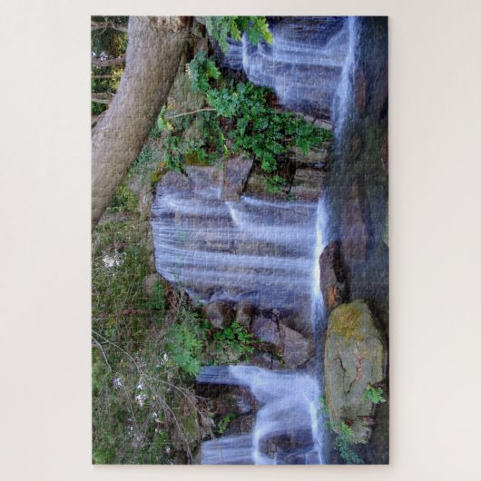 Puzzle des Waldwasserfalls (Vertikal)