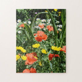 Puzzle des Wildblumegartens