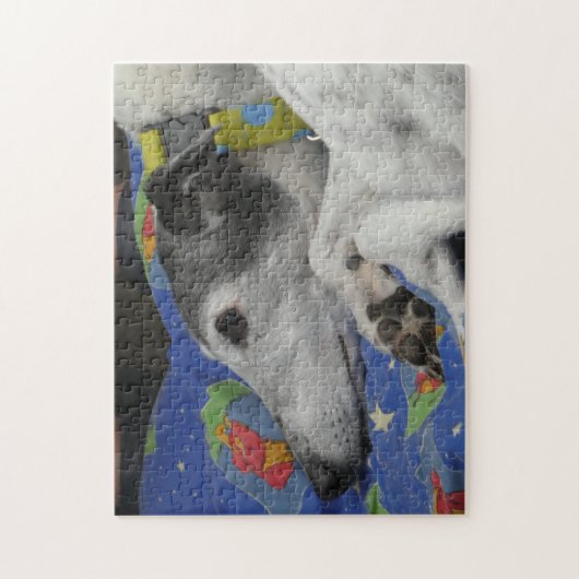 Puzzle des Windhunds (Vertikal)