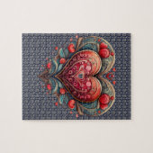 Puzzle des Zierherzes (Horizontal)