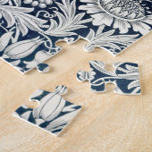 Puzzle - Design für blaue und weiße Tapeten (Seite)