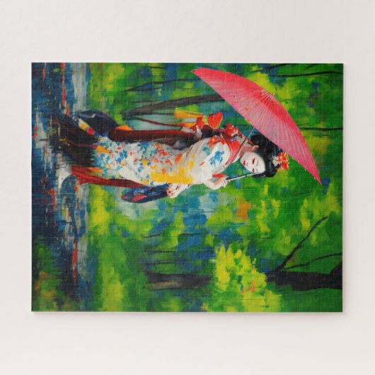 Puzzle Design Name Nur zu Fuß (Horizontal)