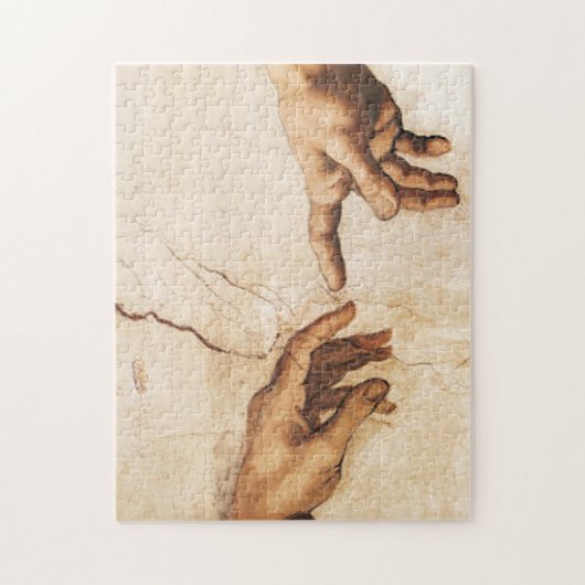 Puzzle - Die Schaffung von Adam (Vertikal)