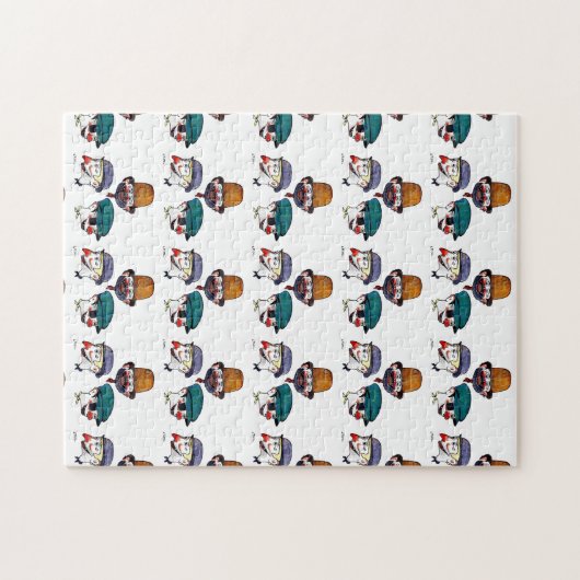 Puzzle, die vernickelten Füße Puzzle (Horizontal)