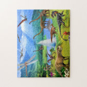 Puzzle Dinosaur Jurassic Park animals Puzzle Dino (Vertikal)