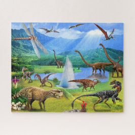 Puzzle Dinosaur Jurassic Park animals Puzzle Dino