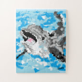 Puzzle : Dolphin bei Spielen (Vertikal)