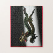 Puzzle - Drache im Rampenlicht (Vertikal)