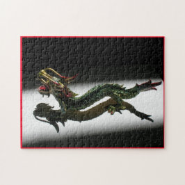 Puzzle - Drache im Scheinwerferlicht
