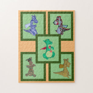 Puzzle - Drachenpuppen