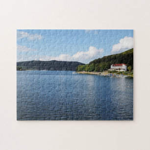 Puzzle Edersee in Nordhessen
