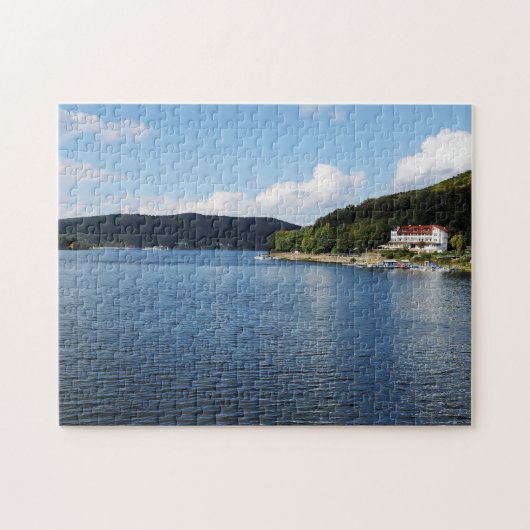 Puzzle Edersee in Nordhessen (Horizontal)