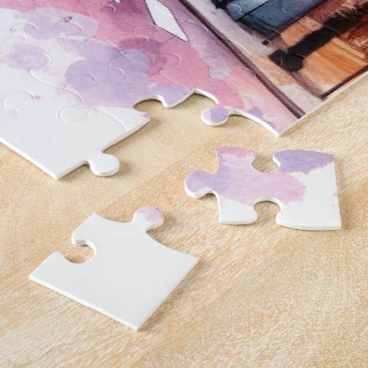 Puzzle Eiffel Tower Paris mit Giftbox (Seite)