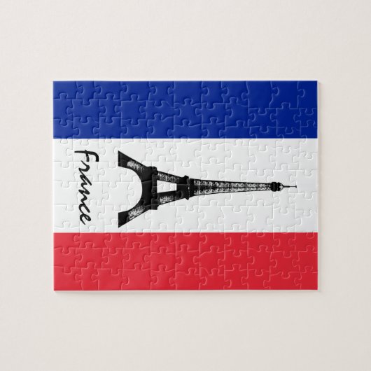 Puzzle, Eiffelturm, Holiday, Frankreich Puzzle (Horizontal)