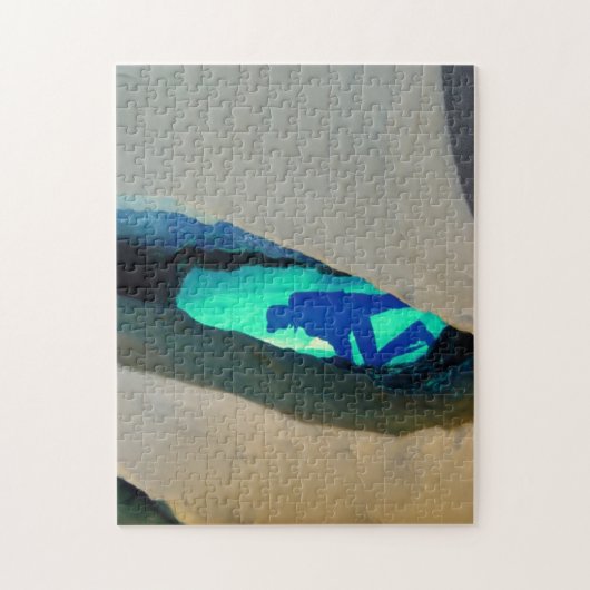 Puzzle, Eishöhle Puzzle (Vertikal)