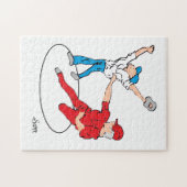 Puzzle : Er ist sicher / Baseball (Horizontal)