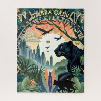 PUZZLE: ERWACHSENER Panther Art Deco Puzzle Indivi