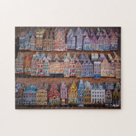 Puzzle "Fachadas de Ámsterdam"