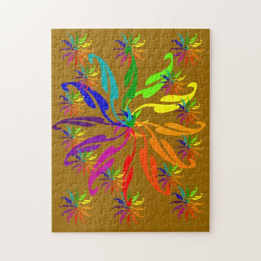 Puzzle - Farbräder (Vertikal)