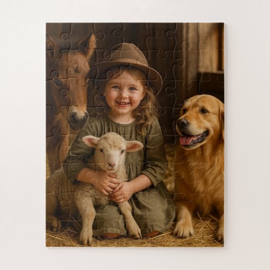 Puzzle. Farm Life Puzzle (Vertikal)